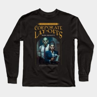 Dark Reality - Work - Lay offs Long Sleeve T-Shirt